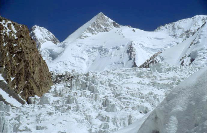 Gasherbrum 2 from ice fall