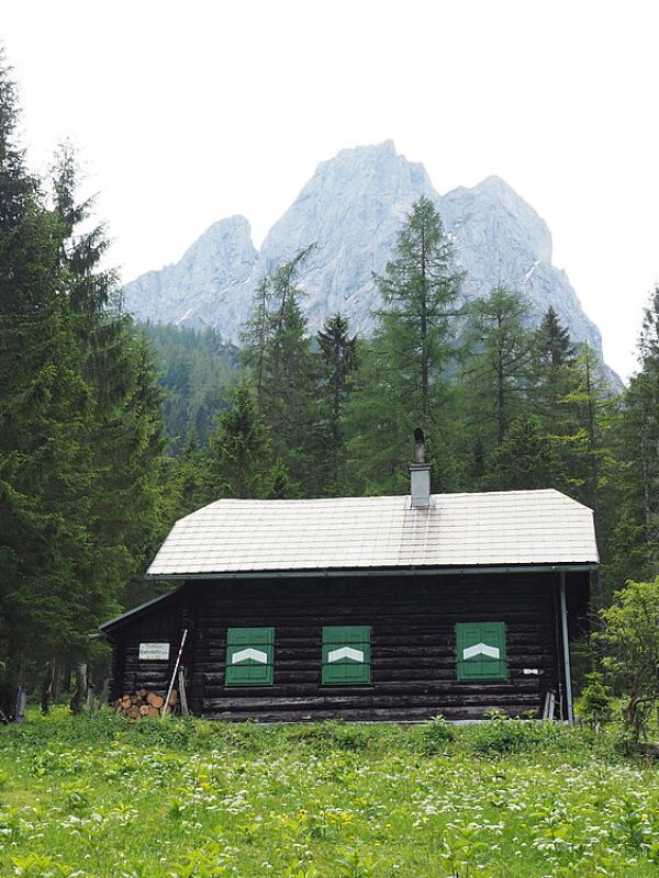 Goferhütte im Mai 2018
