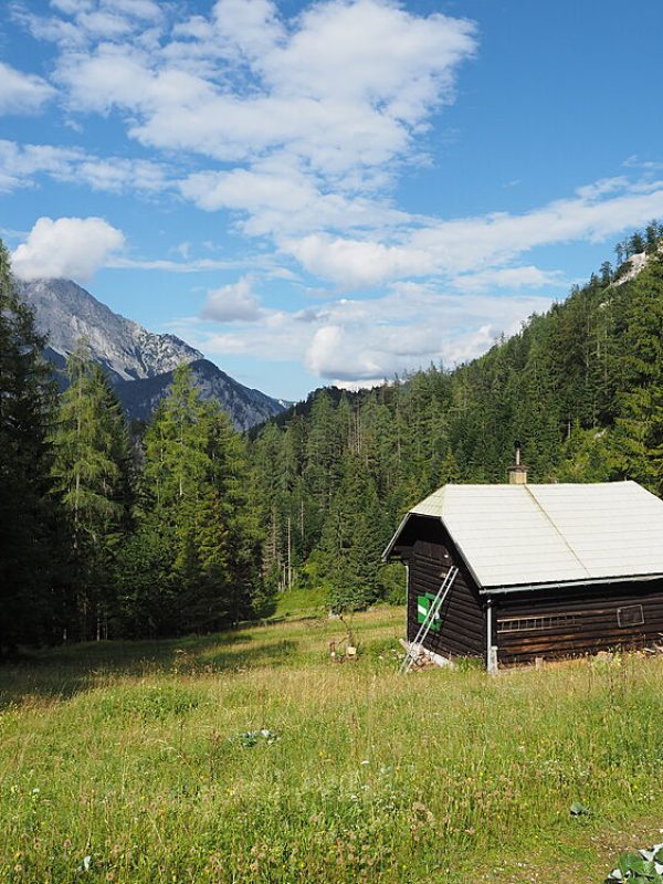 Goferhütte im August 2020