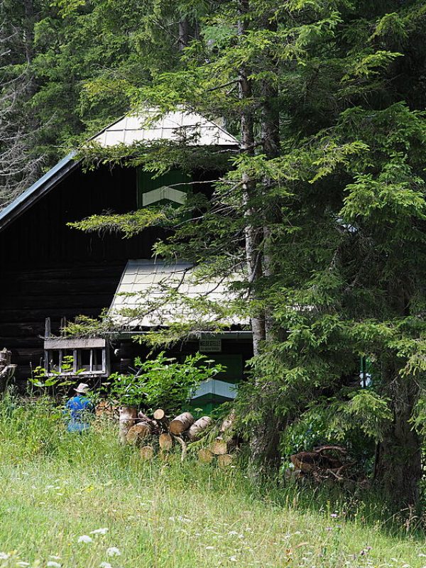 Goferhütte im Juli 2023