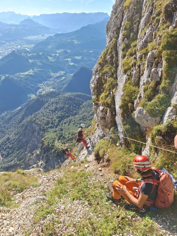 Abseilpiste Ostwand