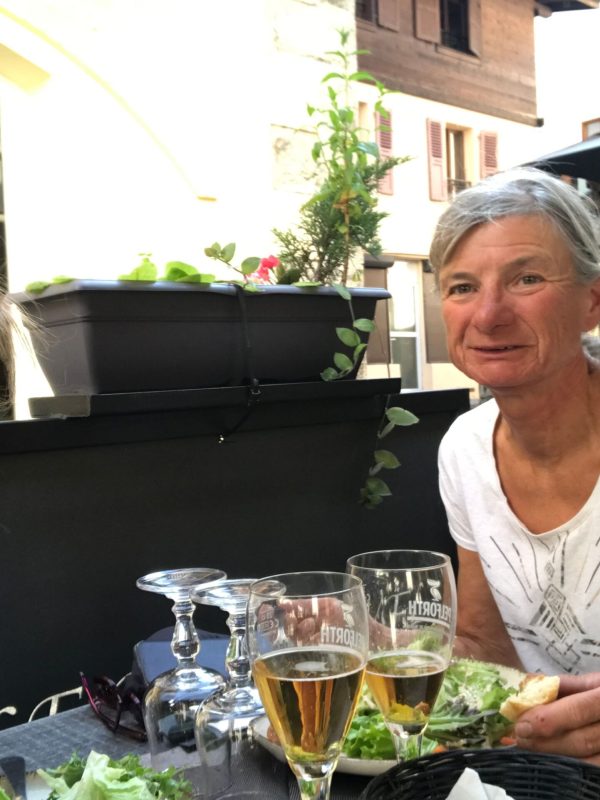 Abendessen in Chamonix